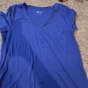 STYLUS Women's Royal Blue Short Sleeve Tee
